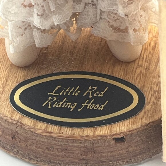 Vintage Bradley Dolls Original Little Red Riding Hood 1977 Big Eyes Storybook‎ - Picture 9 of 10